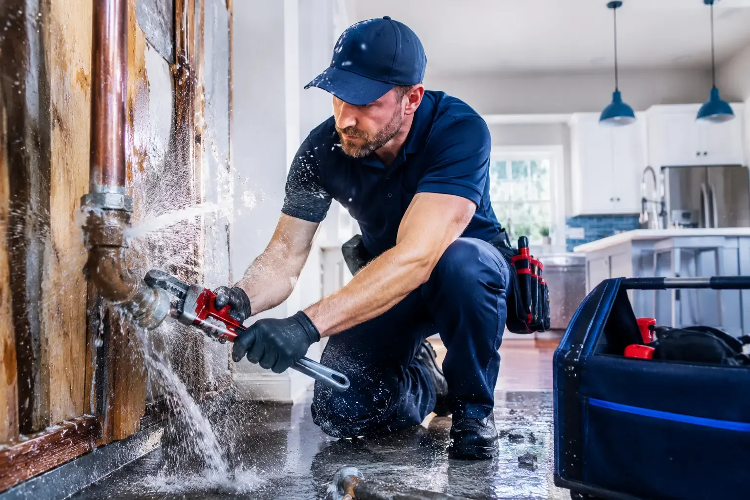 Local emergency pipe repair professionals in Elwood, KS